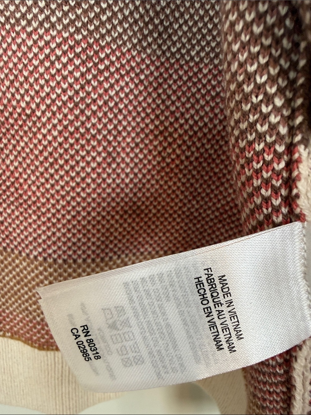 Lucky Brand Aztec Open-Front Cardigan in Pink, Brown, Rust & Cream - Picture 3 of 12